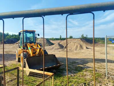 Pumptrack Großenseebach - Baustelle Stand 25.08.2023