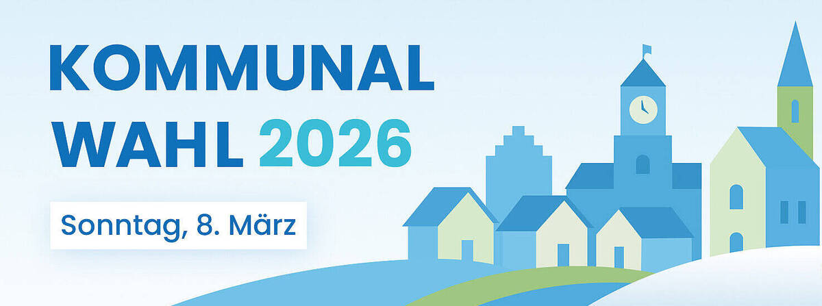 Kommunalwahl 2026 - Banner
