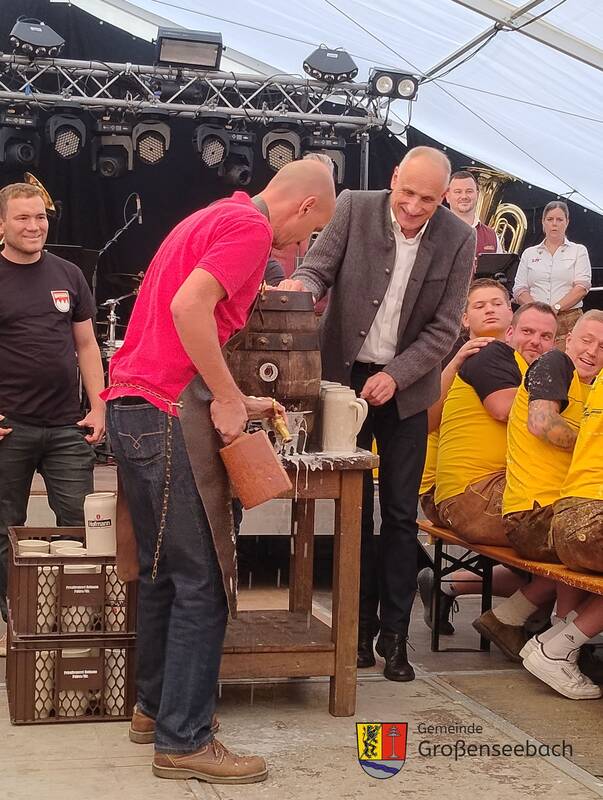  Seebacher Kerwa 2025 - Bier-Anstich am 05.09.2025