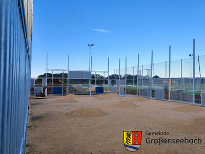 Multisport-Arena Großenseebach - Baustelle Stand 22.10.2023