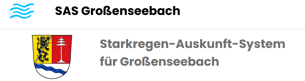 Starkregen-Auskunft-System (SAS) für Großenseebach