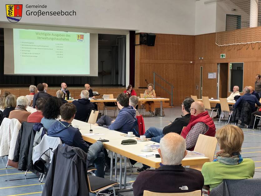 Bürgerversammlung 2024 in Großenseebach