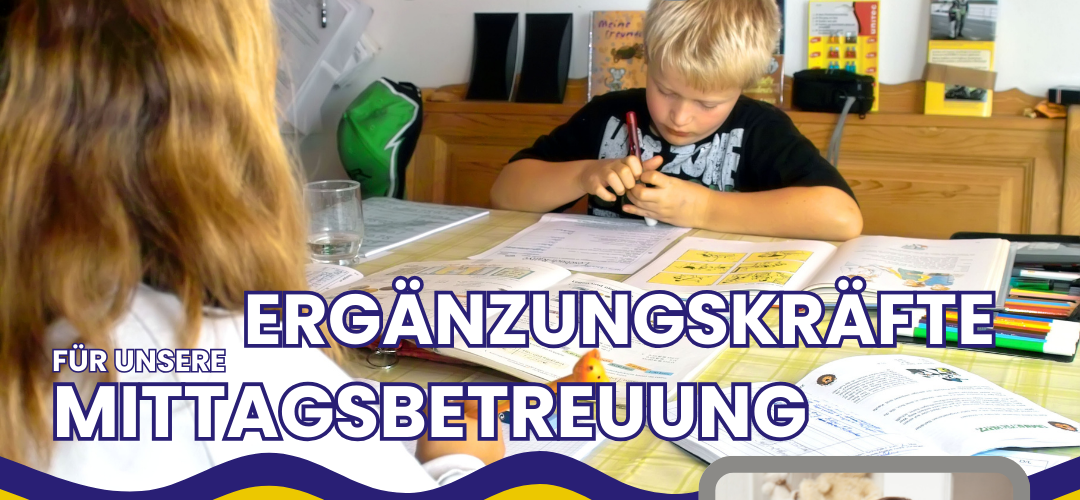 Stellenausschreibung Ergänzungskraft in der Mittagsbetreuung (Mibe) der Grundschule Großenseebach