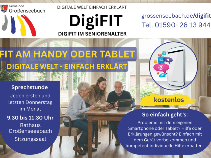 DigiFIT Großenseebach - Fit am Handy oder Tablet (Onlinepromo)