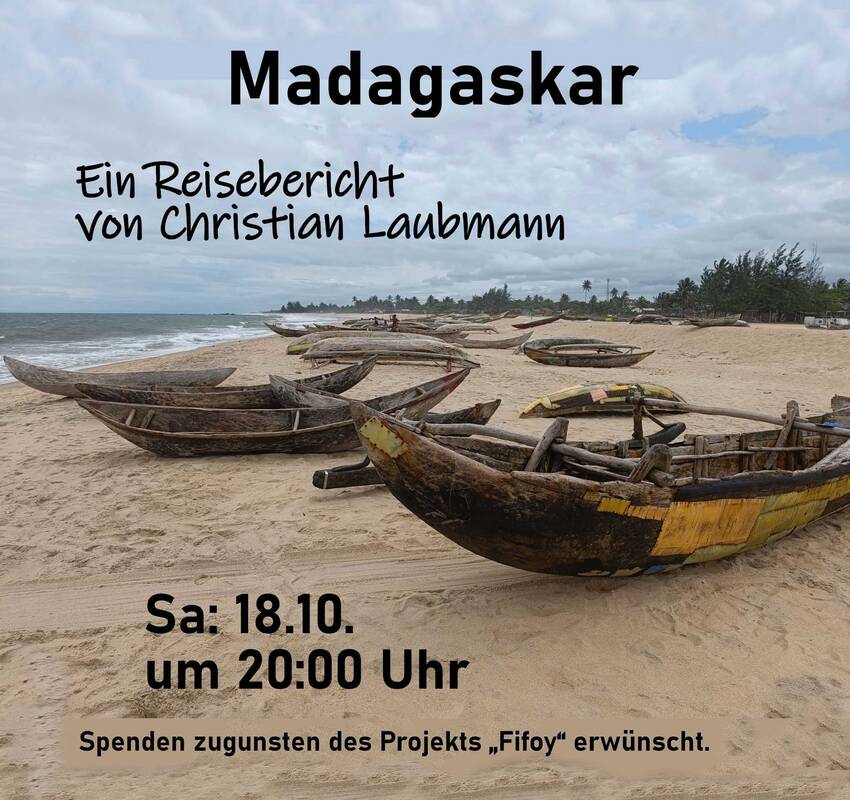Madagaskar Reisebericht - GSBH 2025 - Plakat