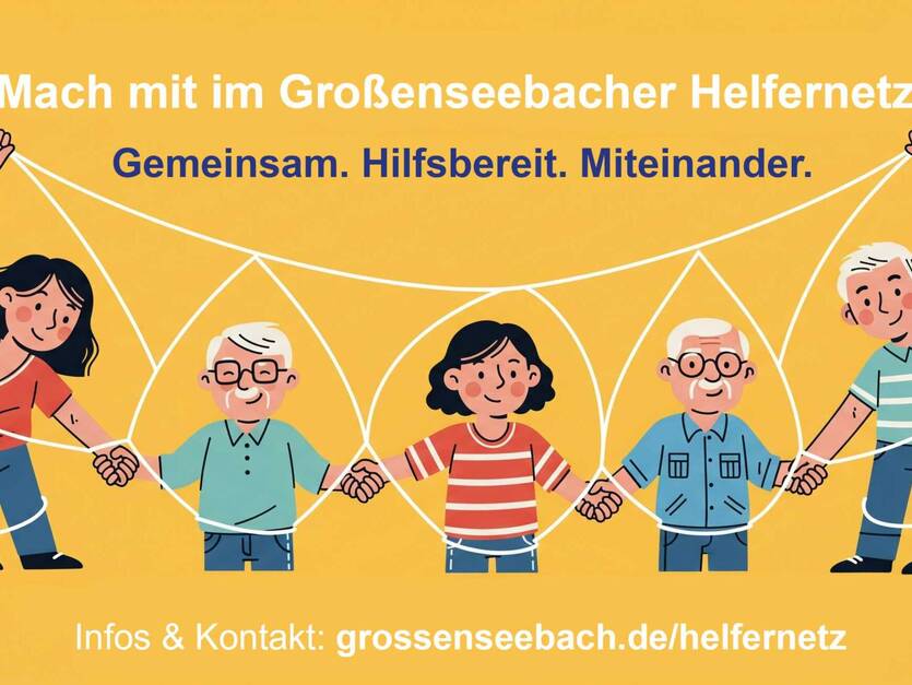 Aufruf Helfernetz Großenseebach - Ehrenamtliche gesucht