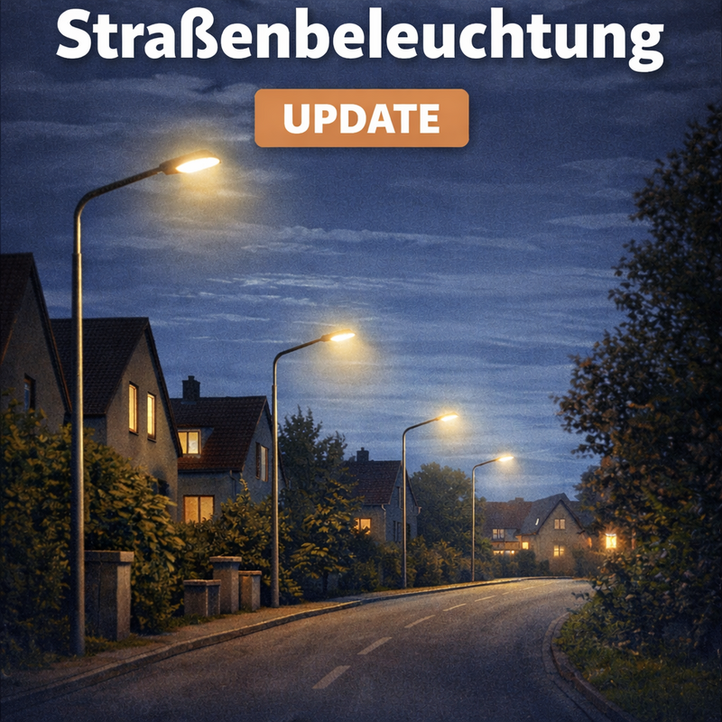 Straßenbeleuchtung - Update