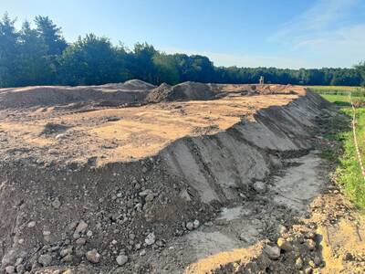 Pumptrack Großenseebach - Baustelle Stand 25.08.2023