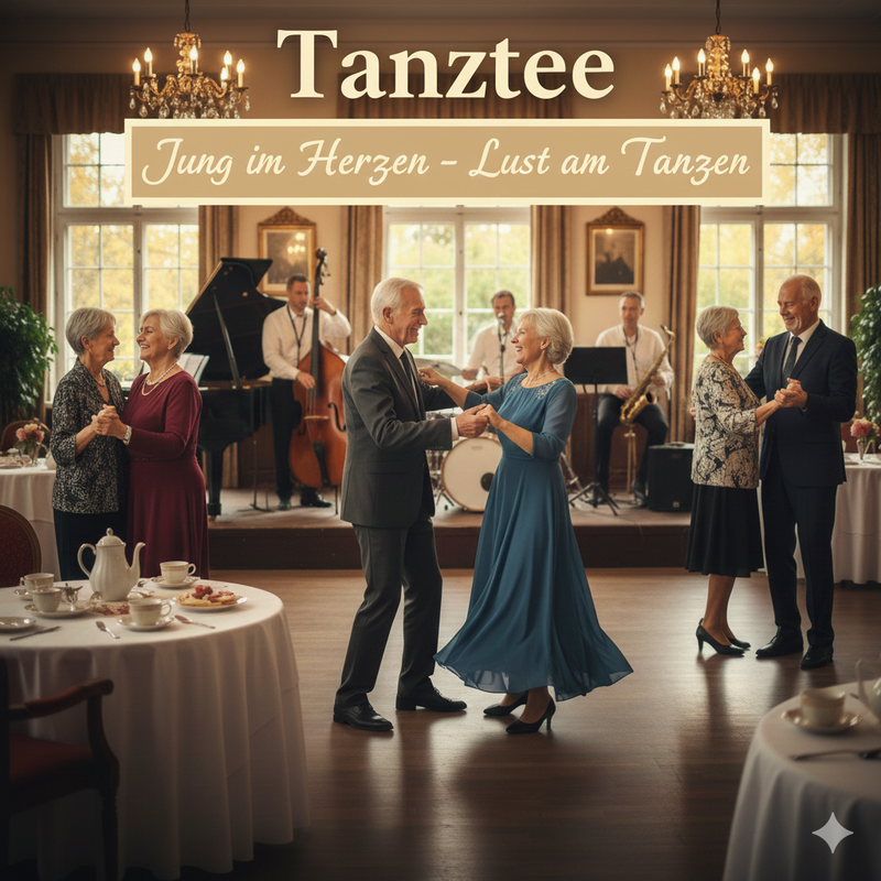 Tanztee Großenseebach - Plakat