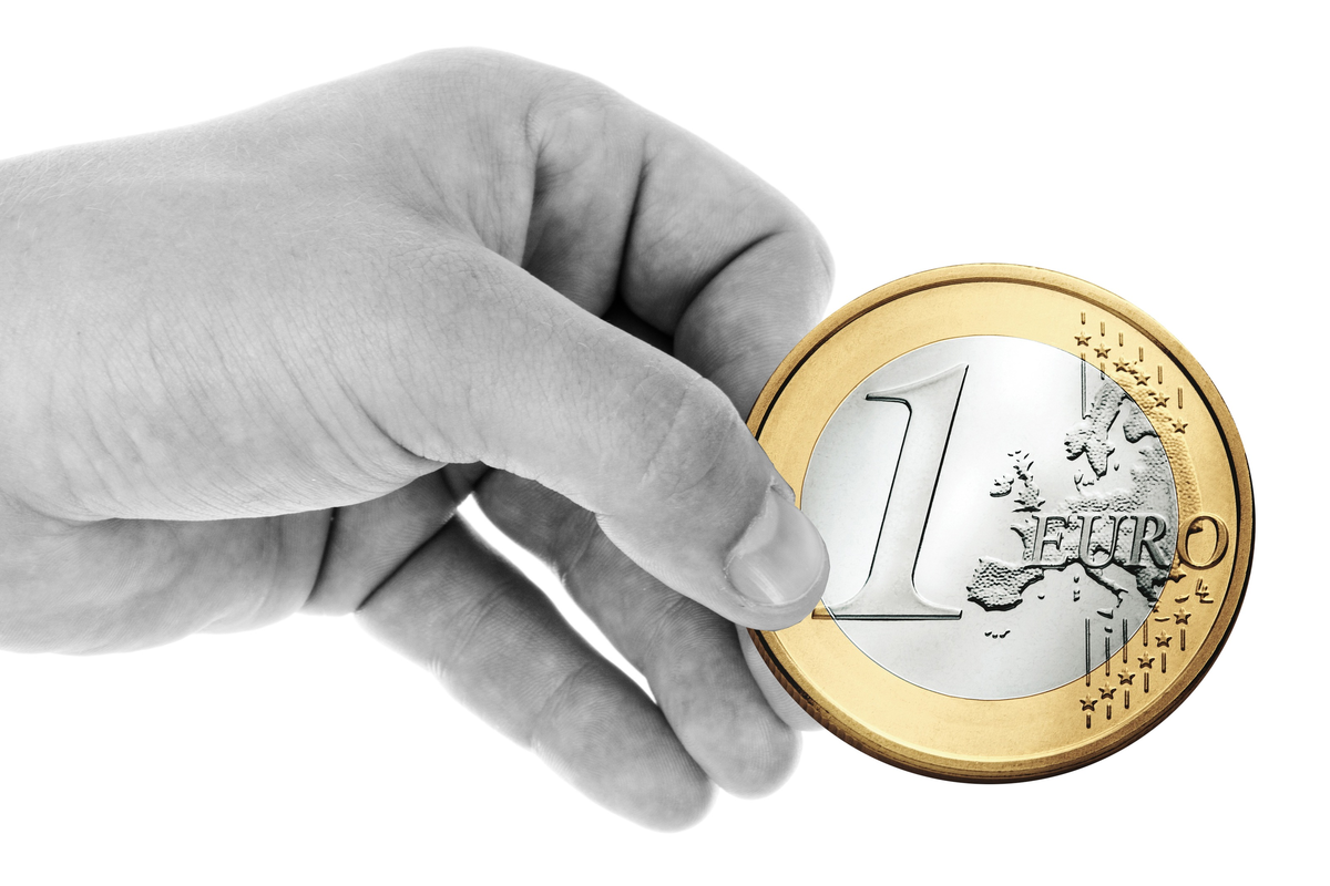 Spende Geld Hand Sponsoring