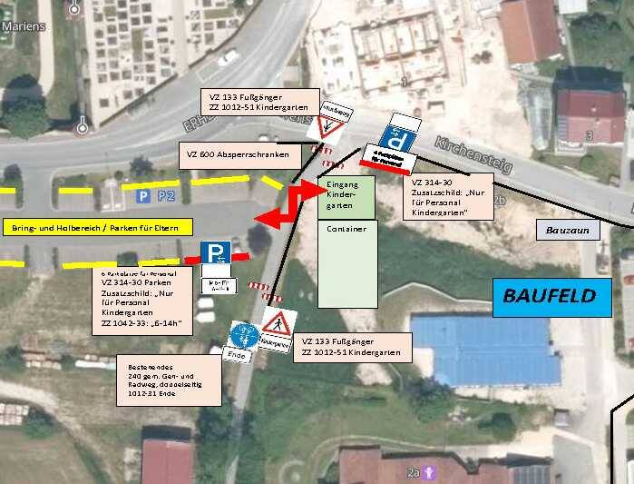 Kita St. Marien Hannberg - Zuwegung neue Containeranlage (VRAO)