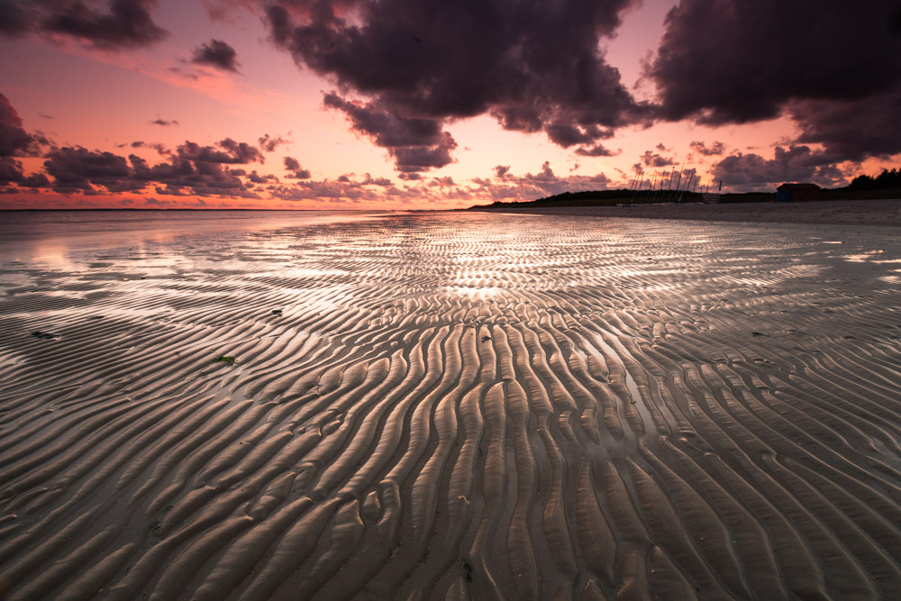 Fotoausstellung GSBH 2023 - Foto: Wattenmeer im Sonnenuntergang von Kontantin Articus