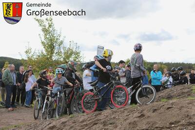 Sie konnte es alle kaum erwarten, bis der neue Bikepark endlich eröffnet wurde.