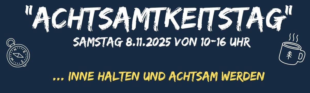 Achtsamkeitstag 08.11.2025 - Plakat
