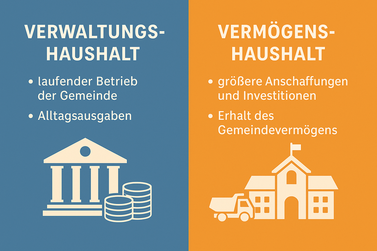 Unterschied Verwaltungshaushalt Vermögenshaushalt