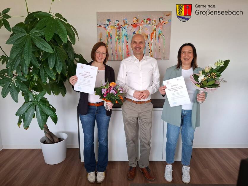 Glückwünsche zur erfolgreich bestandenen Prüfung zur zertifizierten Leitung Kita Seebachwichtel