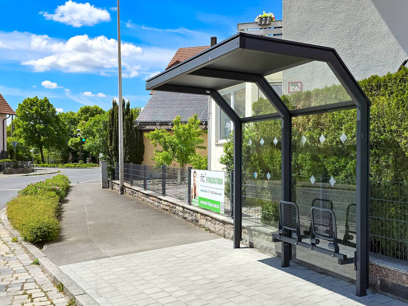 Buswartehäuschen Hauptstraße Großenseebach
