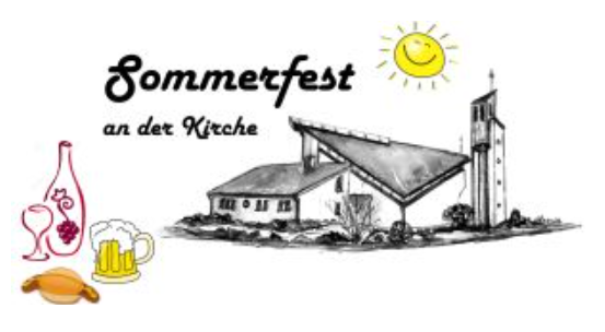 Sommerfest des St. Michaelsvereins an der Kirche Großenseebach am 27.07.24 - Plakat