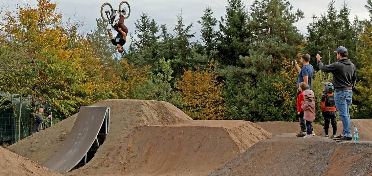 Bikepark/Pumptrack Großenseebach - Eröffnung am 21.10.2023