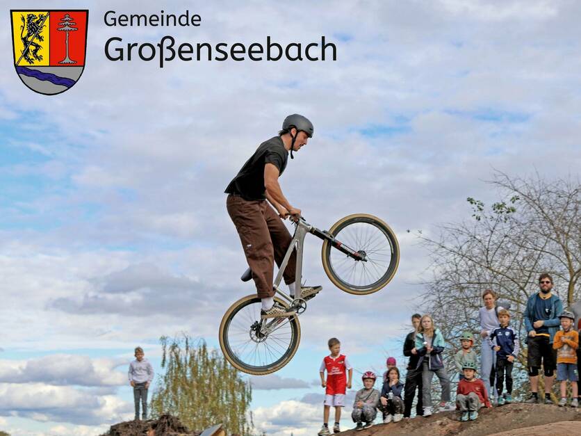 Bikepark/Pumptrack Großenseebach - Eröffnung am 21.10.2023