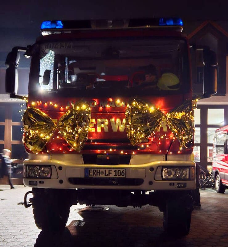 Nikolausfahrt der FFW Großenseebach 2023