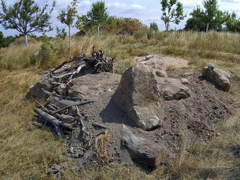 Permakulturgarten Großenseebach - Bau Alpinum & Sandarium