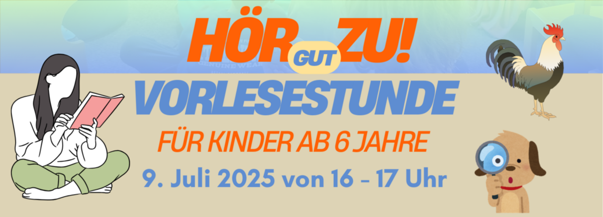 Vorlesestunde Bücherei 09.07.2025