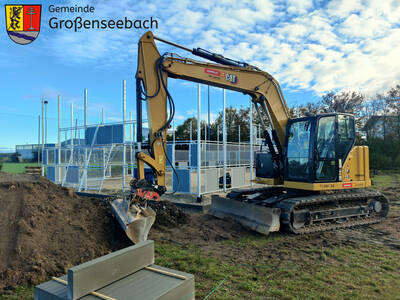 Multisport-Arena Großenseebach - Baustelle Stand 22.10.2023