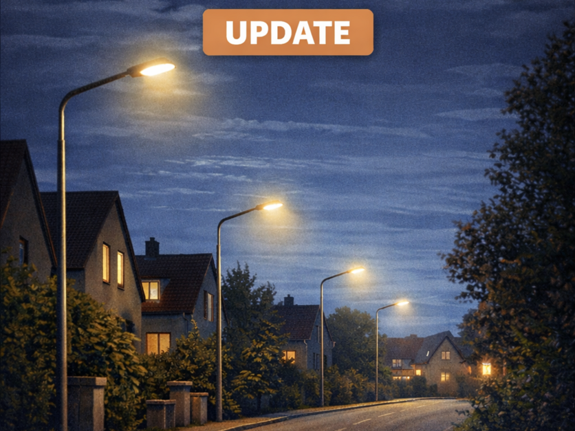 Straßenbeleuchtung - Update