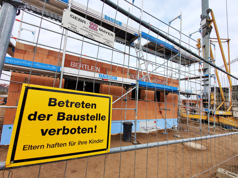 Baugebiet Heßdorf Süd (Januar 2022)