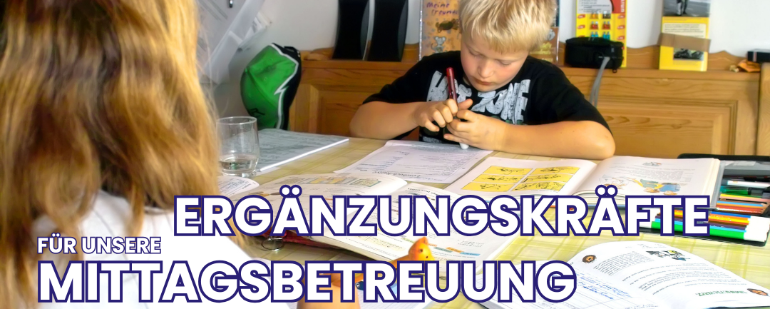 Stellenausschreibung Ergänzungskraft in der Mittagsbetreuung (Mibe) der Grundschule Großenseebach