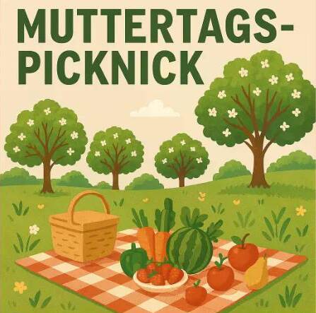 Muttertagspicknick MfG 17.05.26 - Plakat