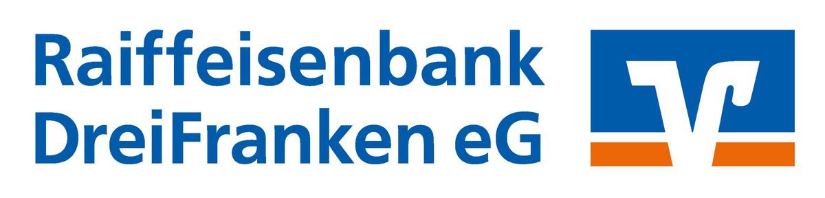 Raiffeisenbank DreiFranken eG - Logo rechtsbündig