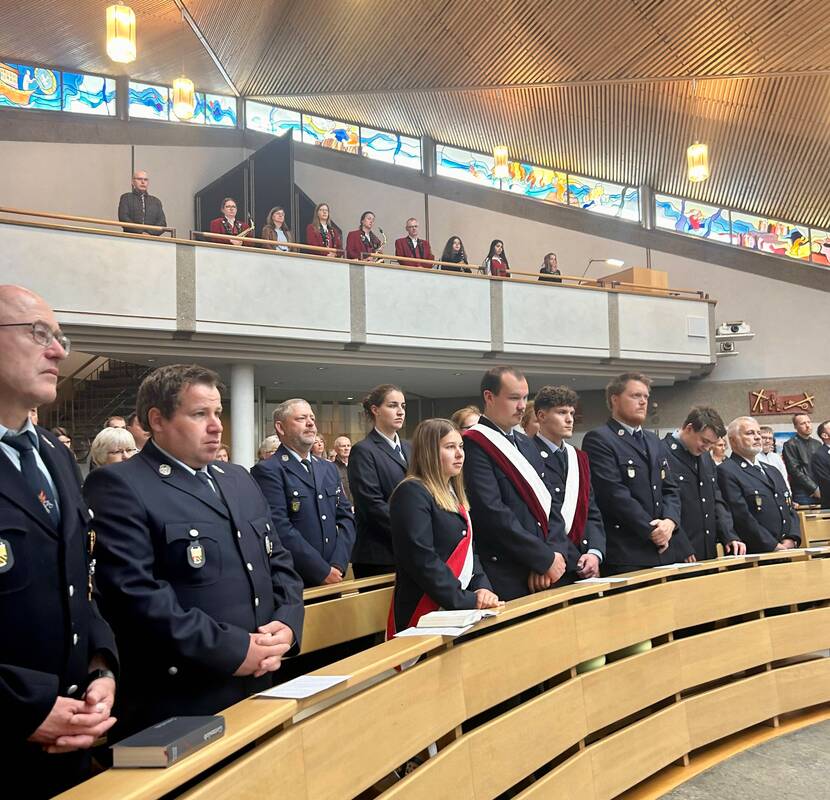 Segnungsgottesdienst Feuerwehren in Großenseebach 04.05.2025