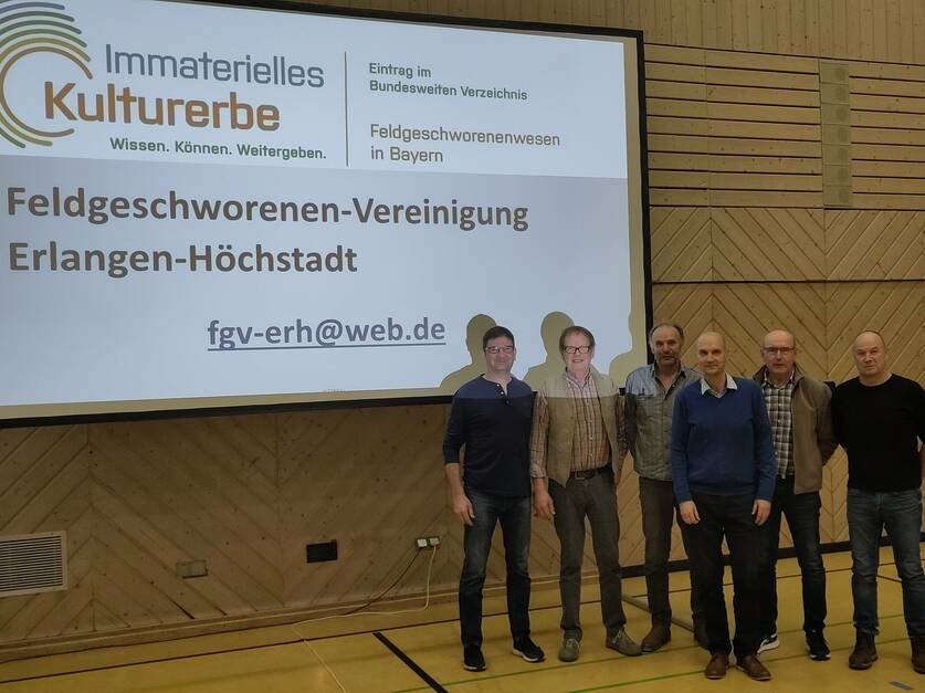 Gründung der Feldgeschworenen-Vereinigung Erlangen-Höchstadt am 24. März 2023