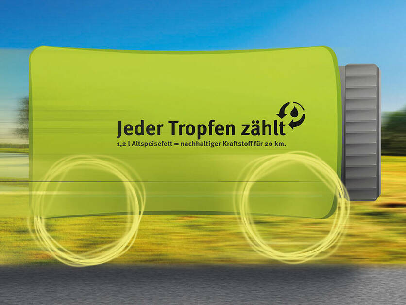 "Jeder Tropfen zählt" - Header