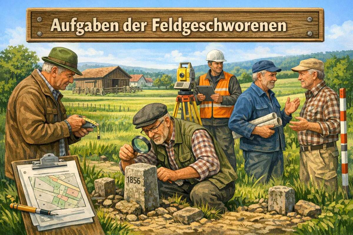 Aufgaben der Feldgeschworenen
