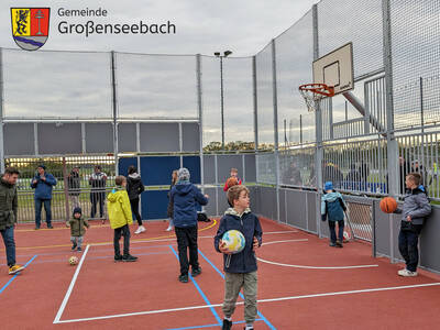 Neben Basketball kann man in der neuen Anlage auch Handball, Volleyball, Badminton oder Fußball spielen.