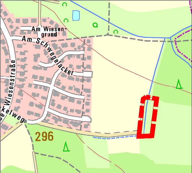 Bebauungsplan "Gewerbegebiet Nordost III" in Großenseebach - Ausgleichsfläche