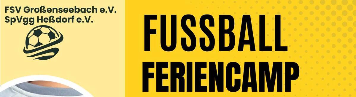 FSV Fußball-Feriencamps 2026 - Flyer