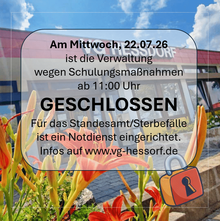 20260722-Verwaltung-geschlossen-Schulungsmassnahmen