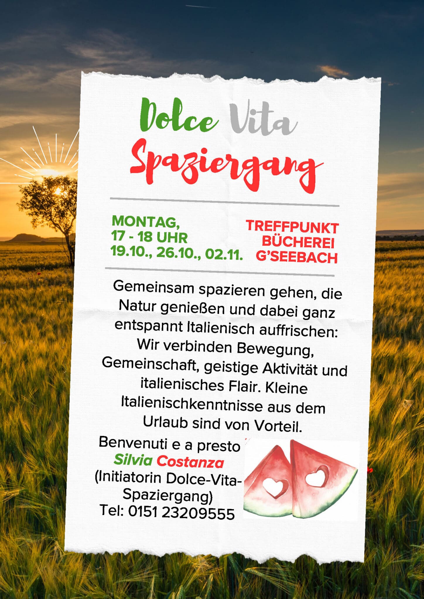 Dolce-Vita-Spaziergang 02.11.2026