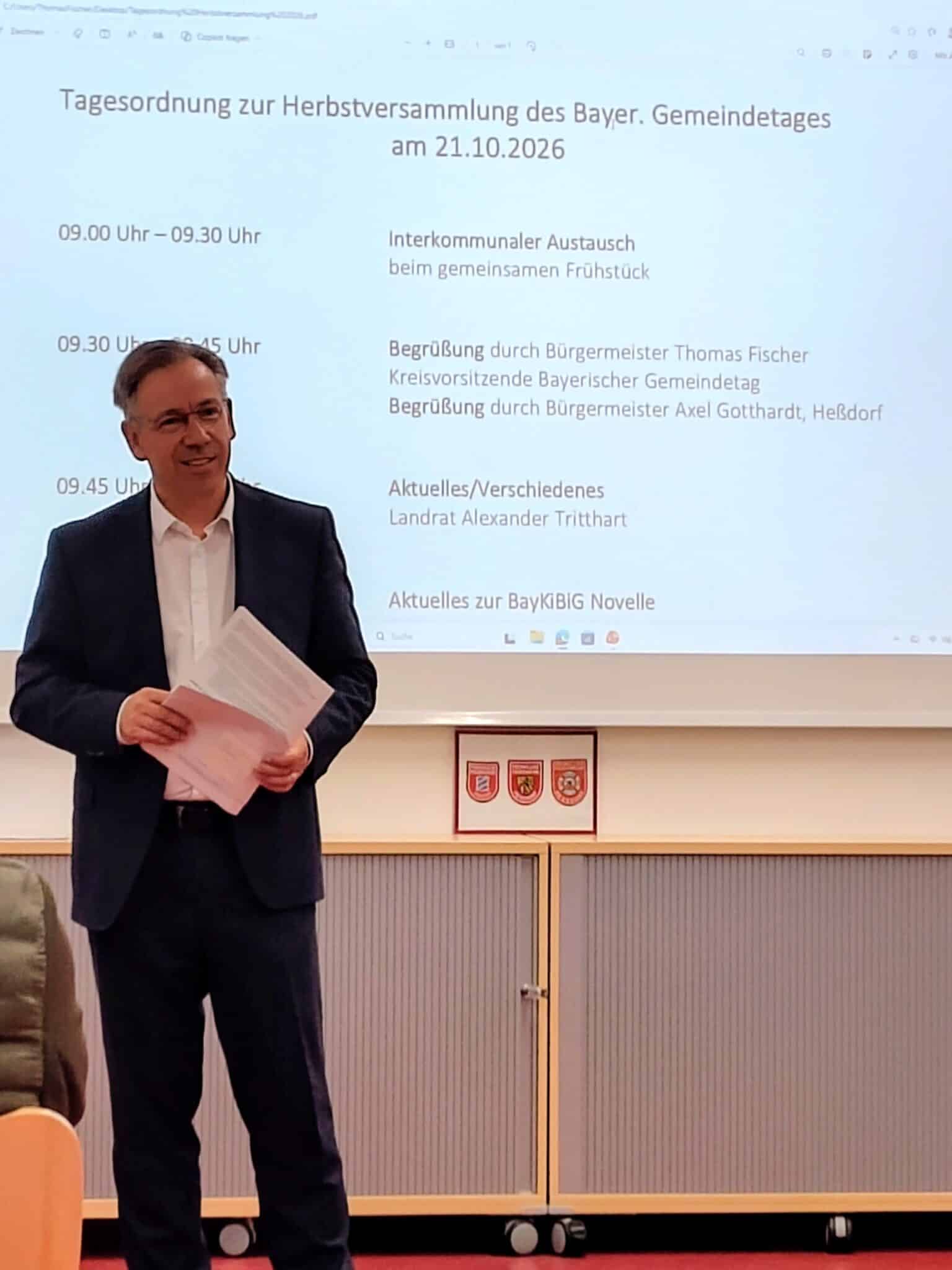 Herbstversammlung Bay. Gemeindetag Kreisverband ERH am 21.10.2026